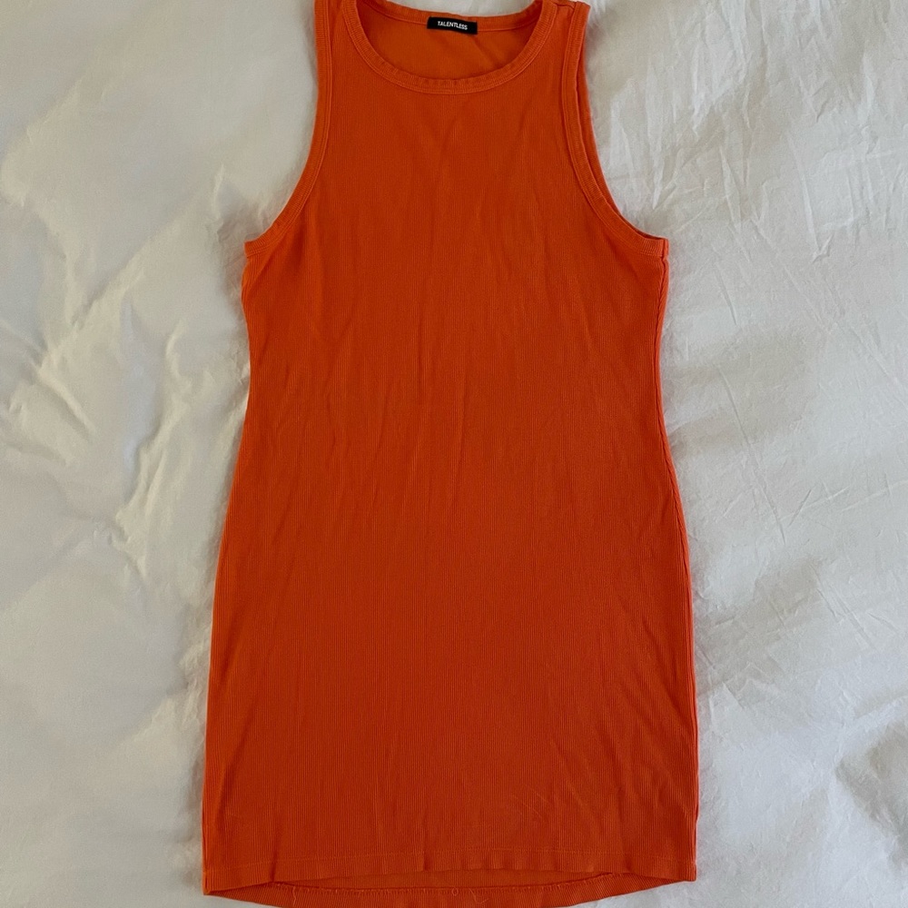 Talentless ribbed tank dress